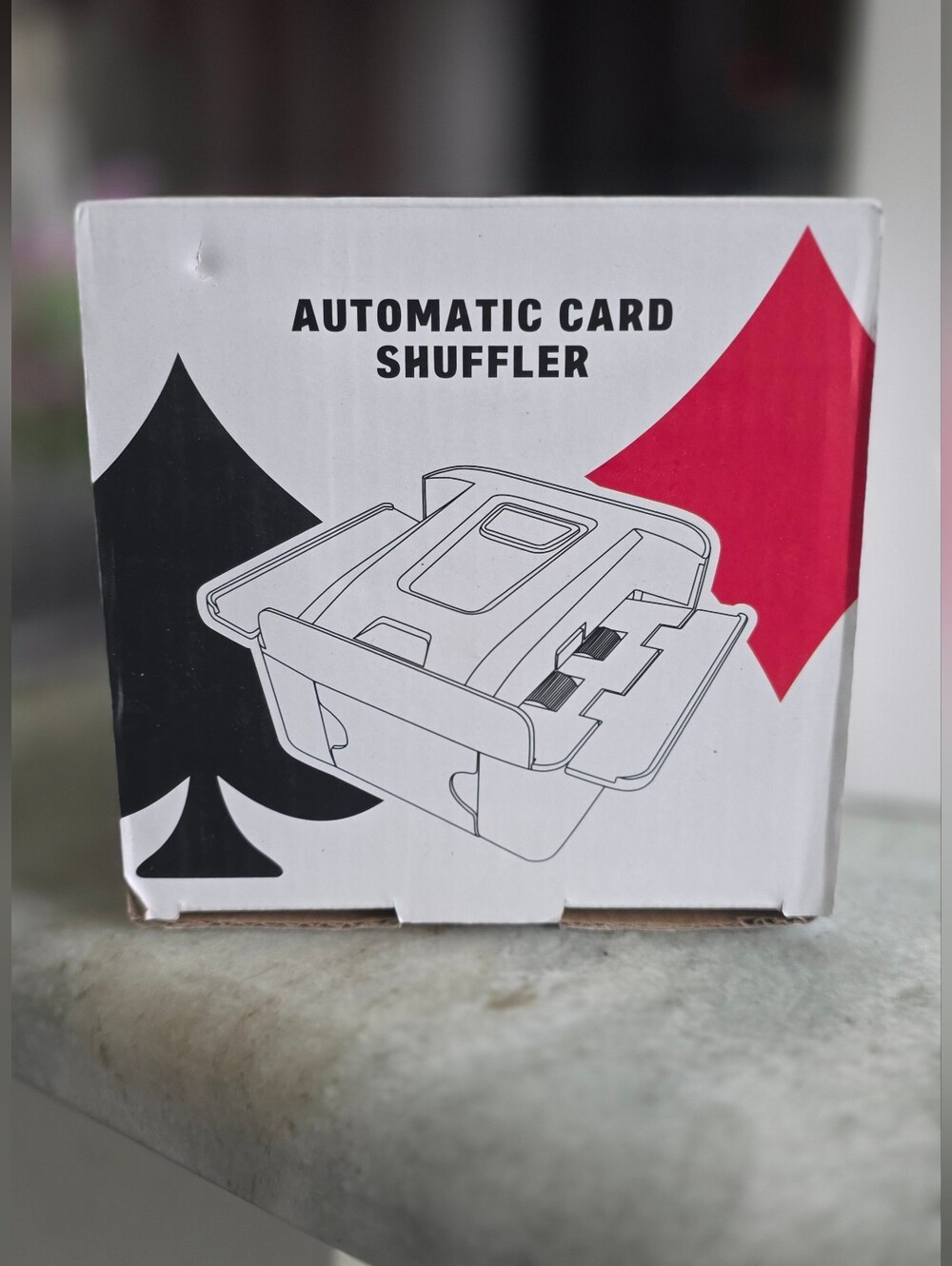 Automatic Card Shuffler Rechargeable One-Touch Playing Card Shuffling Machine